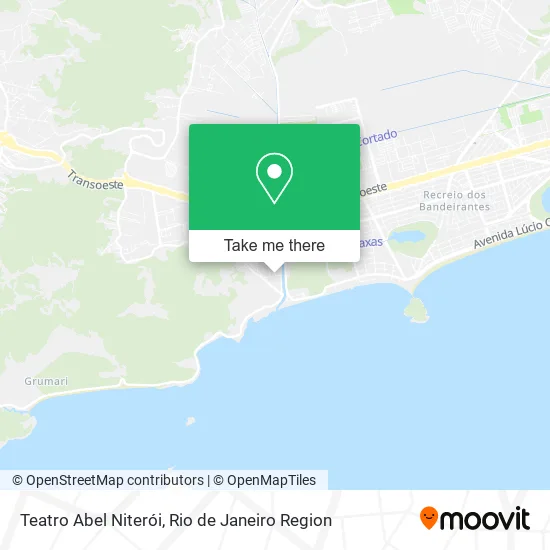 Teatro Abel Niterói map