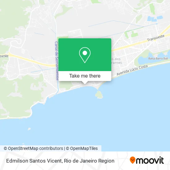 Edmilson Santos Vicent map