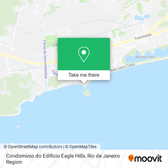 Condominio do Edificio Eagle Hills map