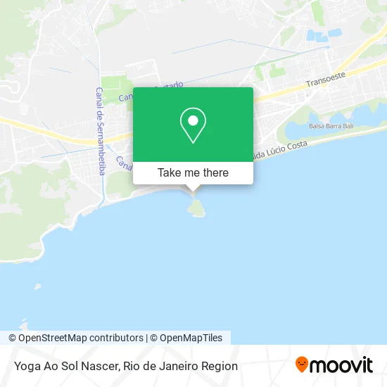 Yoga Ao Sol Nascer map