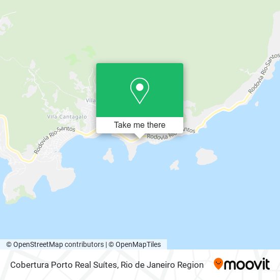 Cobertura Porto Real Suítes map