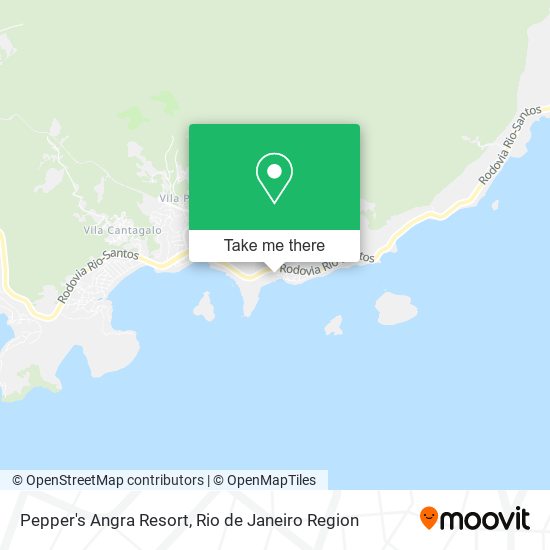 Pepper's Angra Resort map