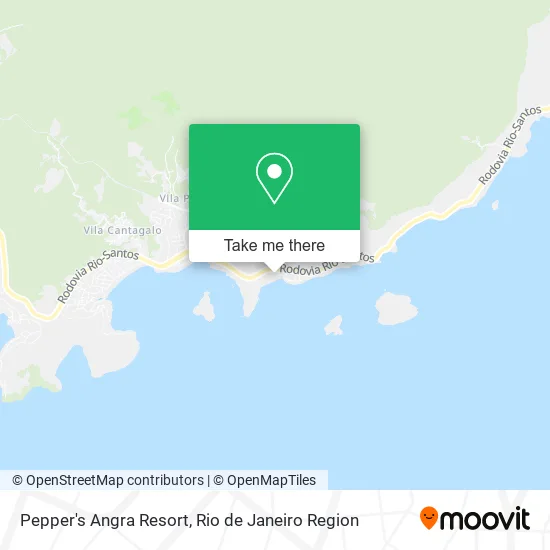 Pepper's Angra Resort map