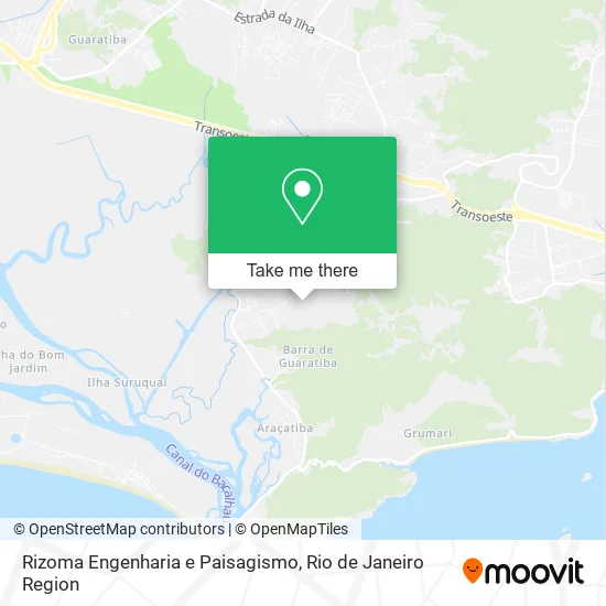 Rizoma Engenharia e Paisagismo map