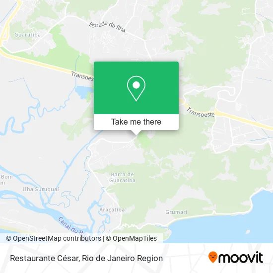 Restaurante César map