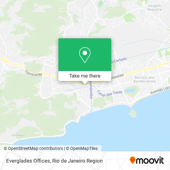 Everglades Offices map
