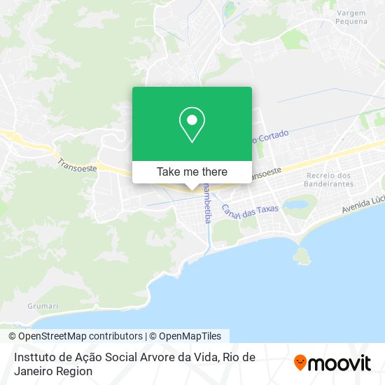 Insttuto de Ação Social Arvore da Vida map