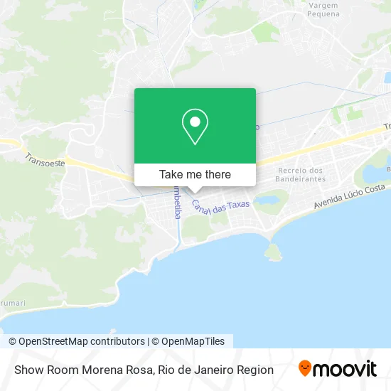 Show Room Morena Rosa map