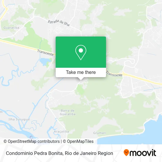 Condominio Pedra Bonita map