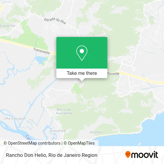 Rancho Don Helio map