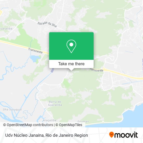 Udv Núcleo Janaína map