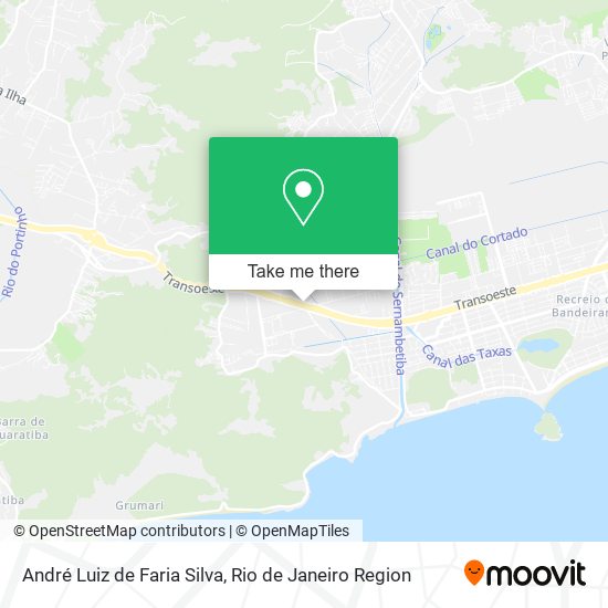 André Luiz de Faria Silva map