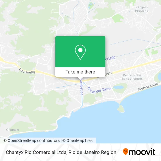 Chantyx Rio Comercial Ltda map