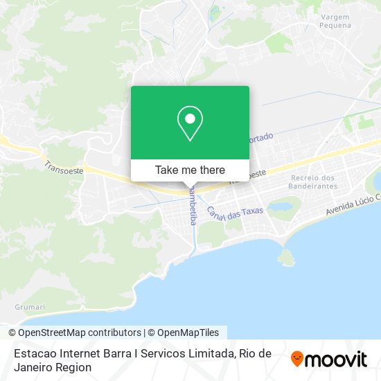 Estacao Internet Barra I Servicos Limitada map