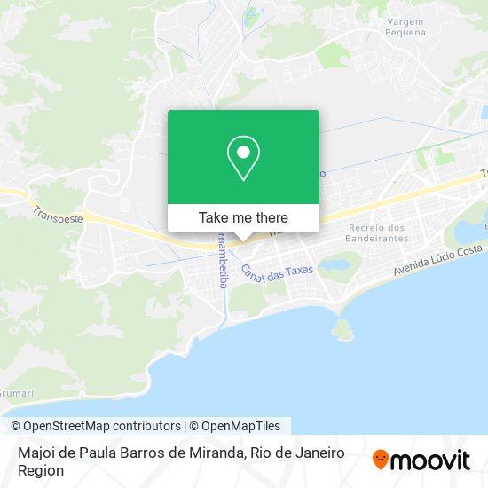 Mapa Majoi de Paula Barros de Miranda