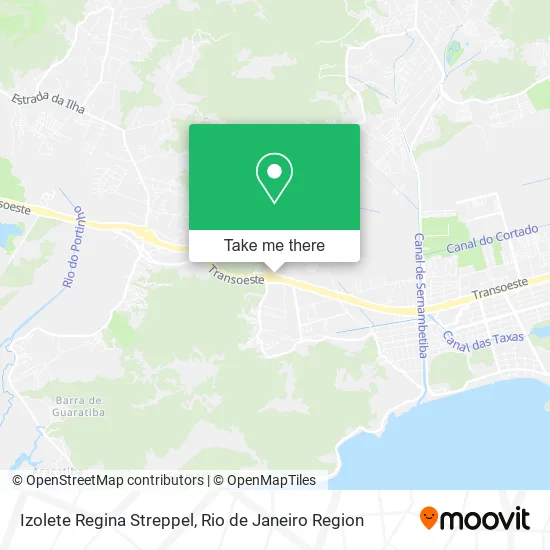 Izolete Regina Streppel map