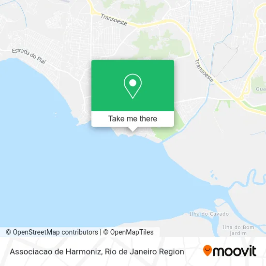 Associacao de Harmoniz map