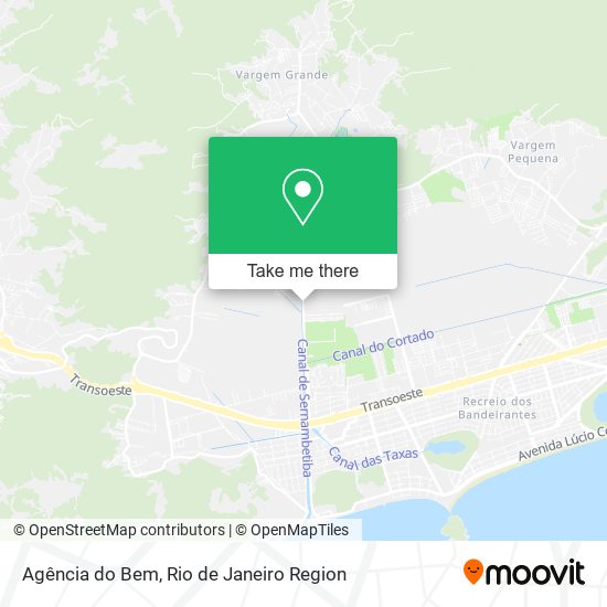 Agência do Bem map