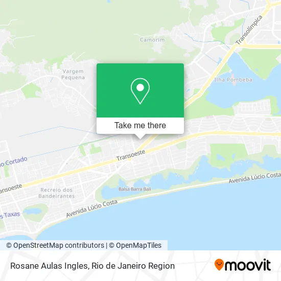 Rosane Aulas Ingles map