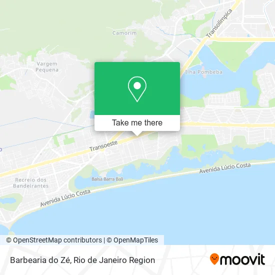 Barbearia do Zé map