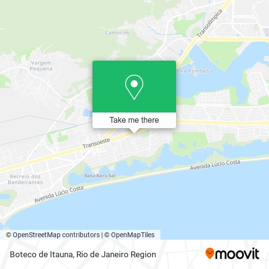 Boteco de Itauna map