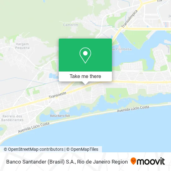 Banco Santander (Brasil) S.A. map