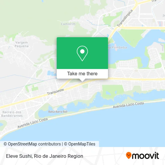 Eleve Sushi map