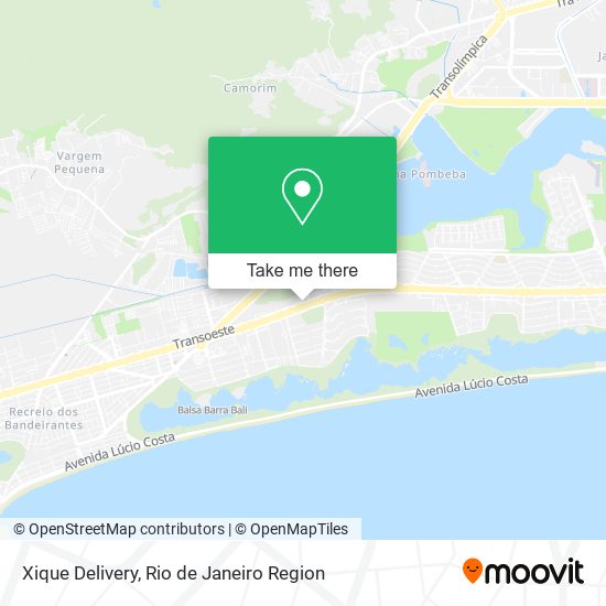 Mapa Xique Delivery