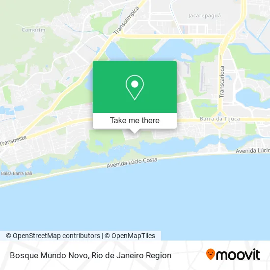 Bosque Mundo Novo map