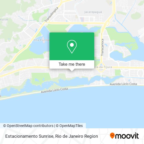 Estacionamento Sunrise map