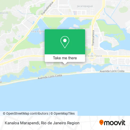 Kanaloa Marapendi map