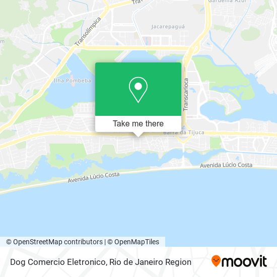 Dog Comercio Eletronico map