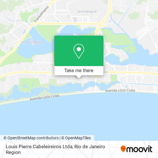 Louis Pierre Cabeleireiros Ltda map