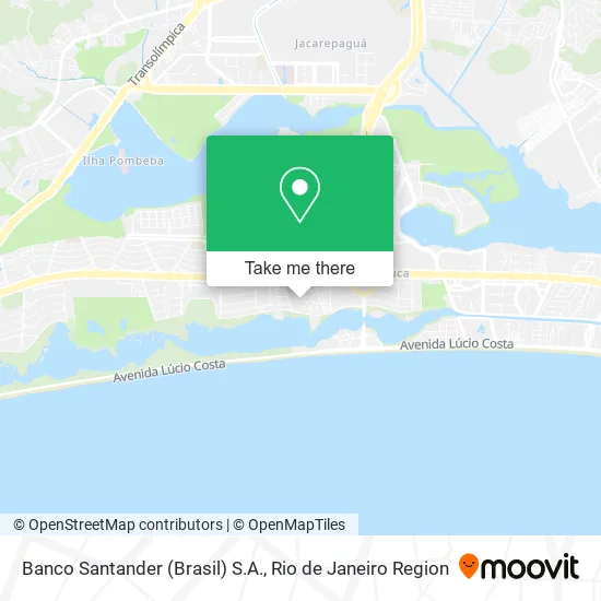 Banco Santander (Brasil) S.A. map