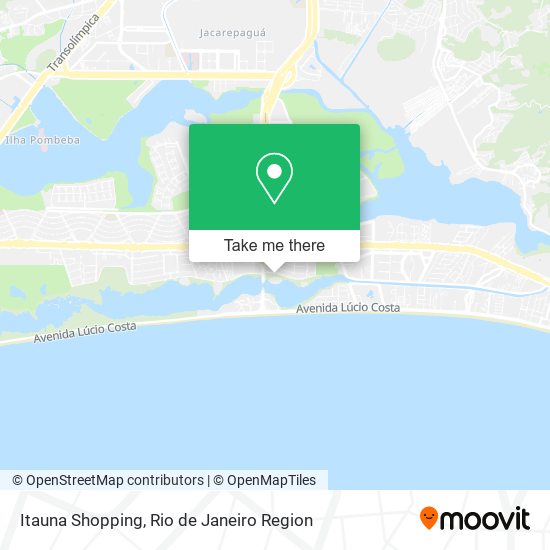 Itauna Shopping map