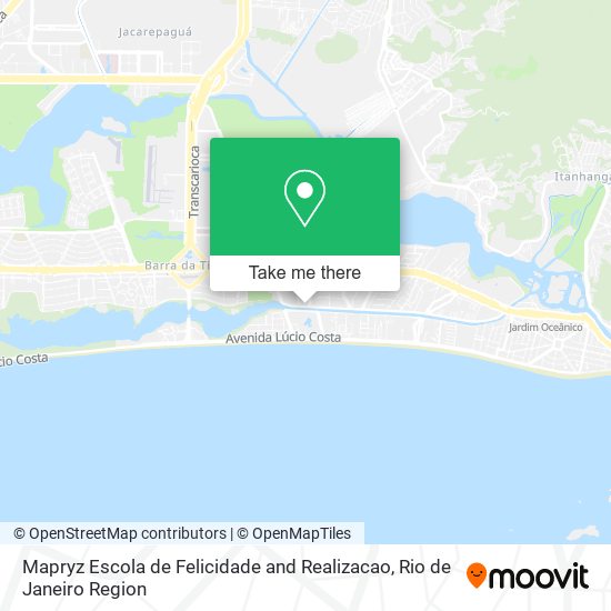 Mapryz Escola de Felicidade and Realizacao map