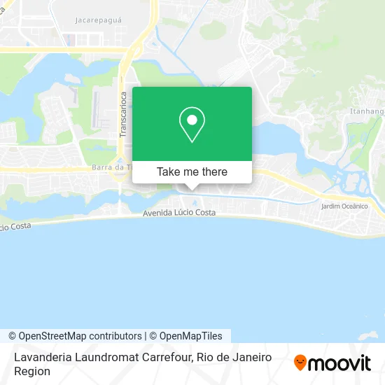 Lavanderia Laundromat Carrefour map