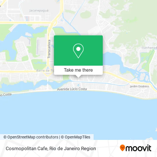 Cosmopolitan Cafe map
