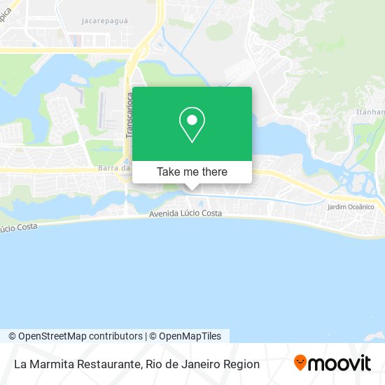 Mapa La Marmita Restaurante