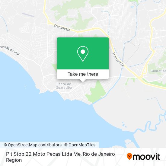 Mapa Pit Stop 22 Moto Pecas Ltda Me