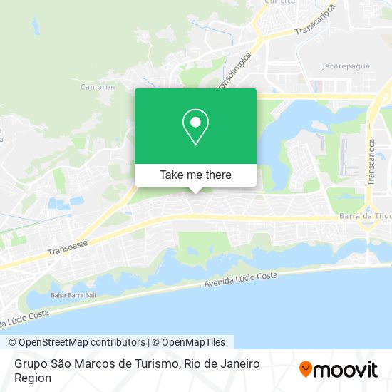 Grupo São Marcos de Turismo map