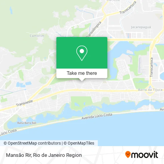 Mansão Rir map