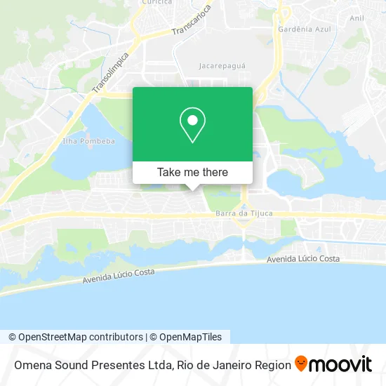 Omena Sound Presentes Ltda map