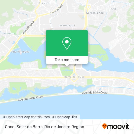 Cond. Solar da Barra map