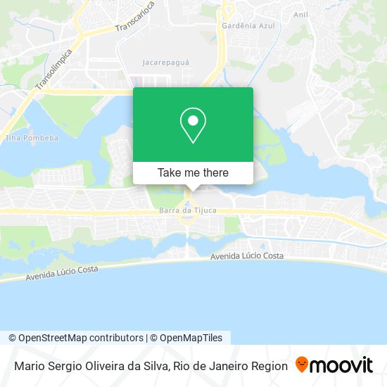 Mario Sergio Oliveira da Silva map