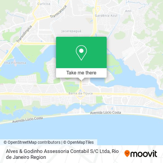 Mapa Alves & Godinho Assessoria Contabil S / C Ltda