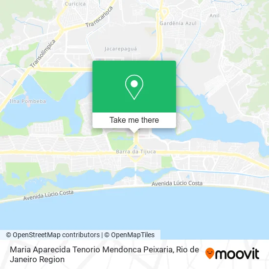 Maria Aparecida Tenorio Mendonca Peixaria map