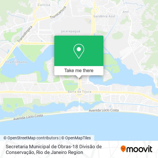 Secretaria Municipal de Obras-18 Divisão de Conservação map