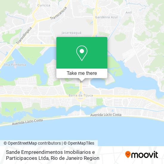 Sande Empreendimentos Imobiliarios e Participacoes Ltda map