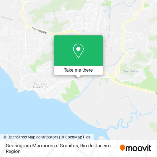 Geosugram Marmores e Granitos map